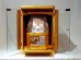 画像1: ５寸の六角骨袋ごと入る高品質なペット仏壇　天然木　クローバー　１４号　 (1)