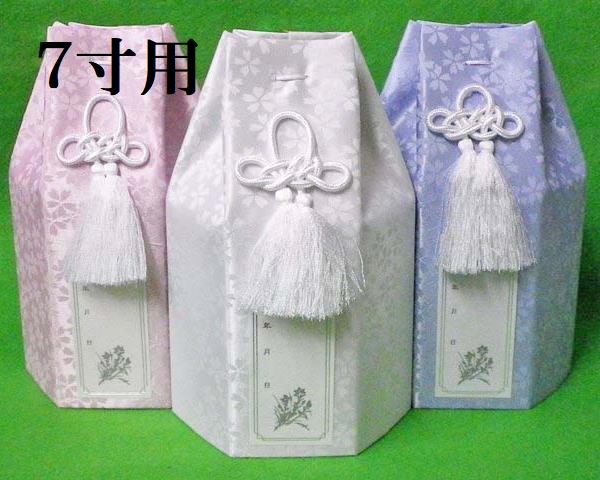 画像1: 骨壷カバー「 小桜 」　7寸用　１枚   高品質　日本製造