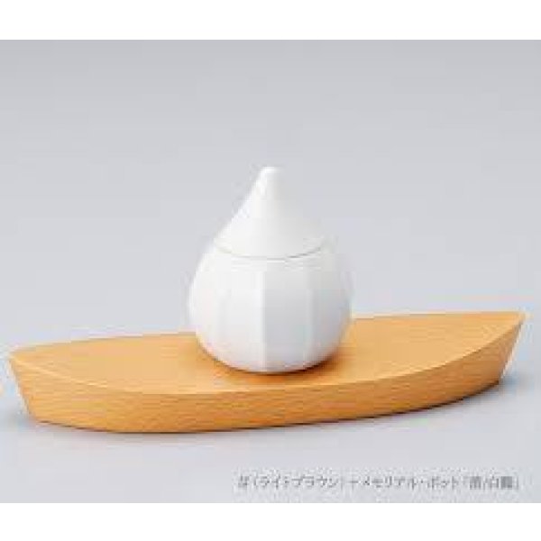 画像1: 手元供養　ミニ骨壺用　ステージ　国産品 (1)