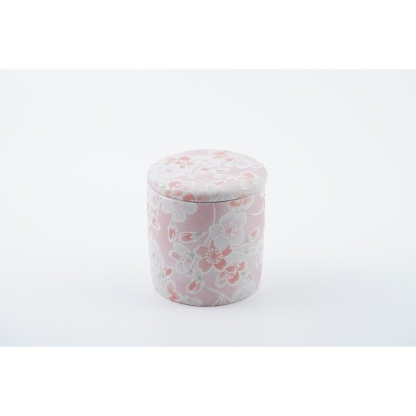 画像7: ペット用骨壺　ミニ骨壺　２寸「さくら」２色から選べる　 (7)