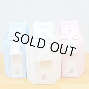 画像: セール品　骨壷カバー「パステル　マーガレット（小菊）」  2.3~2.5寸用　1枚 　数量限定