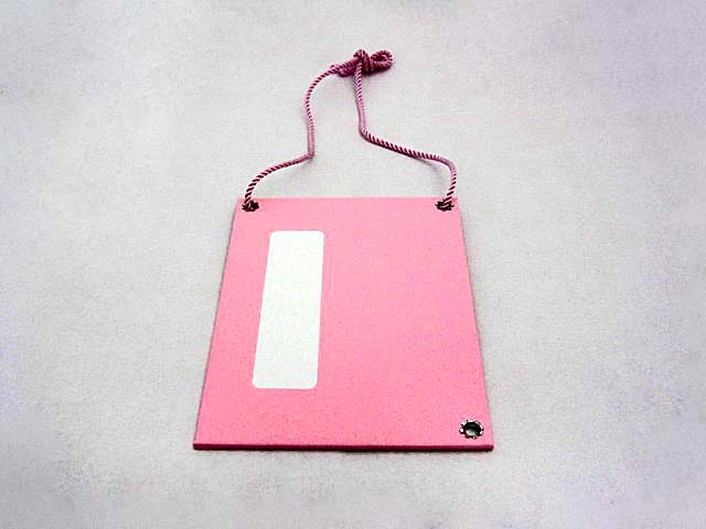 画像: エンジェルI　フォトフレーム（写真立て）　縦横使用可能　ピンク